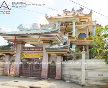 Thiết kế thi công công trình tôn giáo