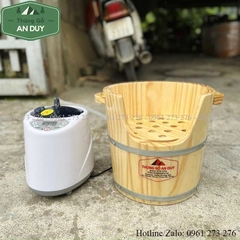 Thùng gỗ xông đầu dưỡng sinh