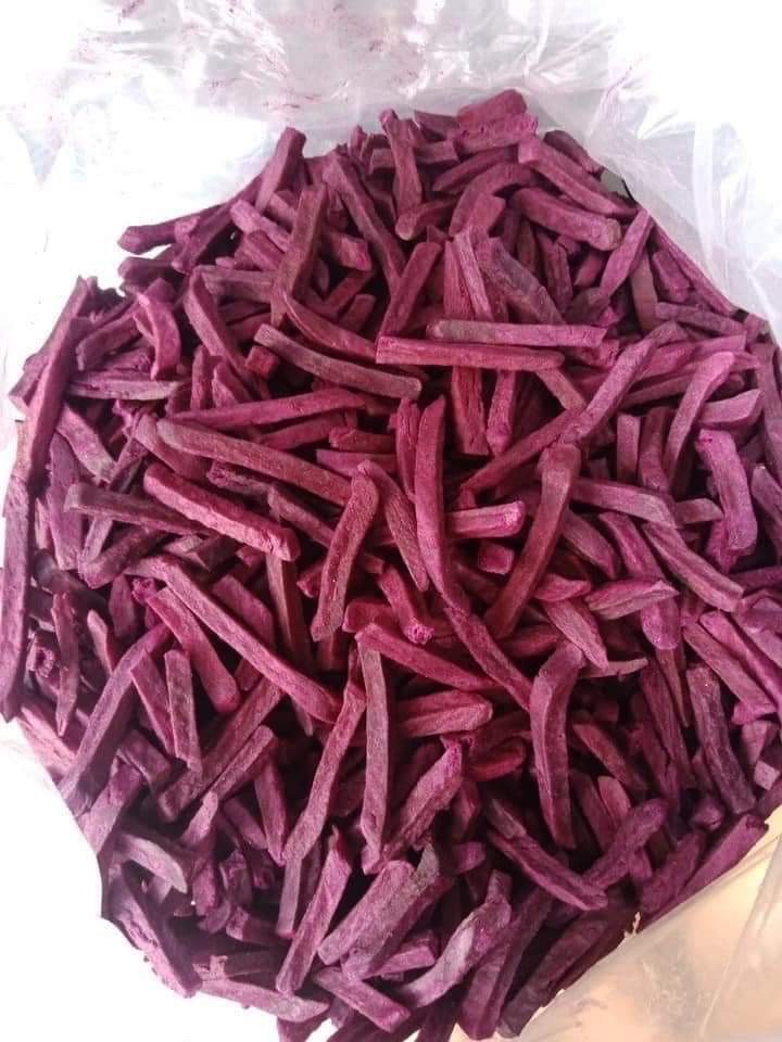 Khoai lang tím sấy