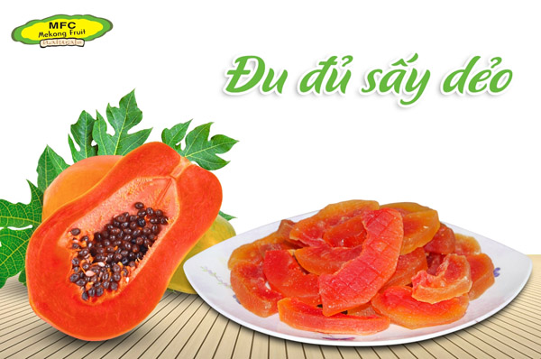Đu đủ sấy dẻo
