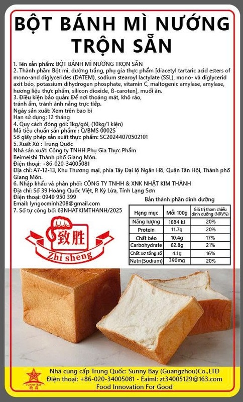 Bột bánh mì nướng trộn sẵn