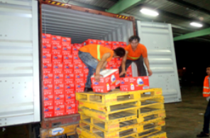 Bốc xếp bằng nhân lực