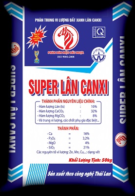Phân bón lân canxi hiệu Đầu Ngựa