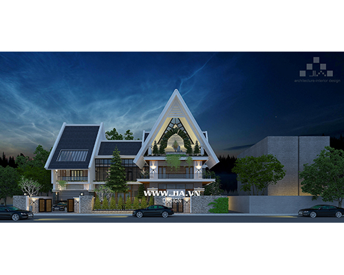 Thiết kế kiến trúc biệt thự