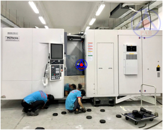 Lắp đặt máy công cụ CNC