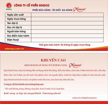 In Phiếu bảo hành