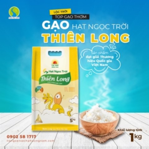 Gạo hạt ngọc trời Thiên Long