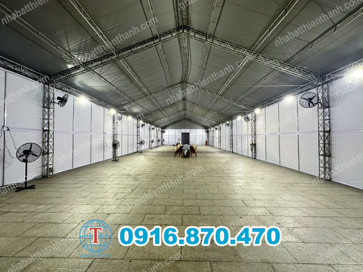 Cho Thuê Nhà Bạt Làm Kho Tạm