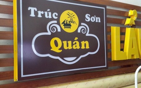 Thi công biển quảng cáo bằng tôn