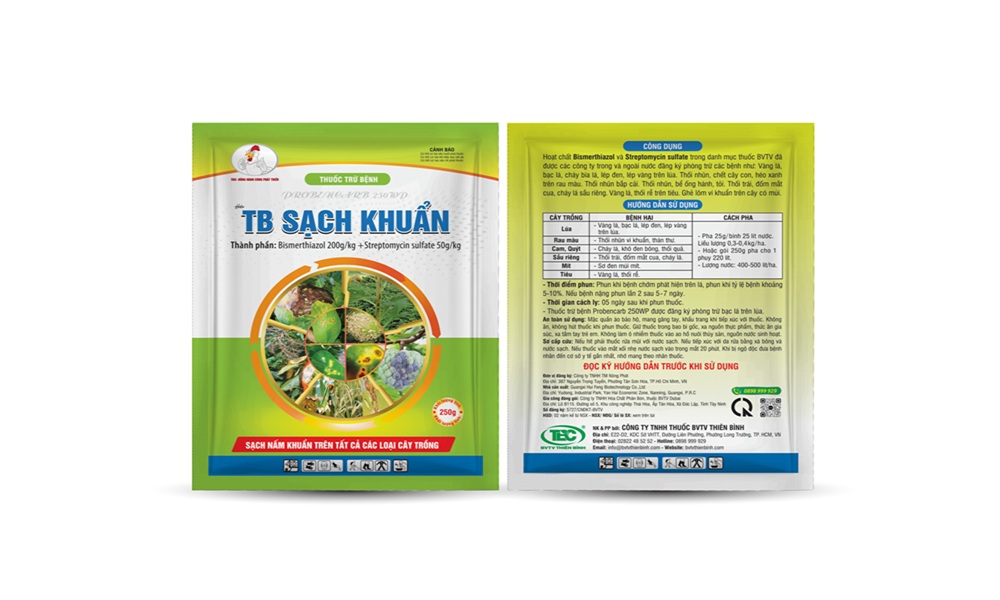 Thuốc trừ bệnh sạch khuẩn