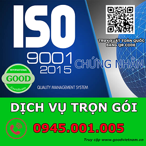 Chứng Nhận ISO 9001:2015