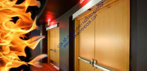 Cửa gỗ chống cháy