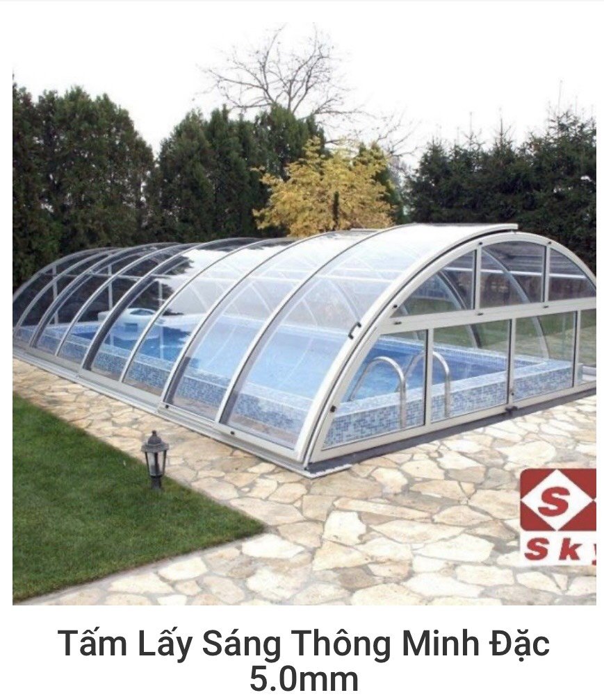 Tấm lợp polycarbonate đặc