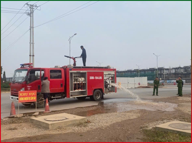 Cho thuê xe cứu hỏa