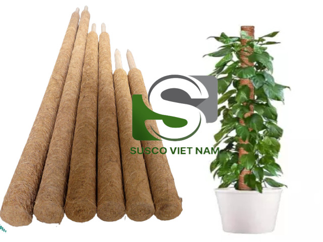 Trụ cột xơ dừa cho cây leo