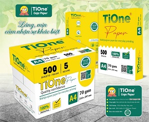 Giấy A4, giấy photo TIONE HCM - Nhà sản xuất