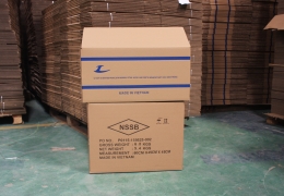Thùng carton màu