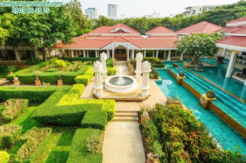 Thiết kế, thi công sân vườn