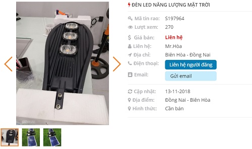 Đăng tin đồ dùng sinh hoạt