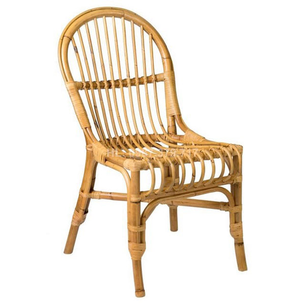 Ghế mây mộc mạc