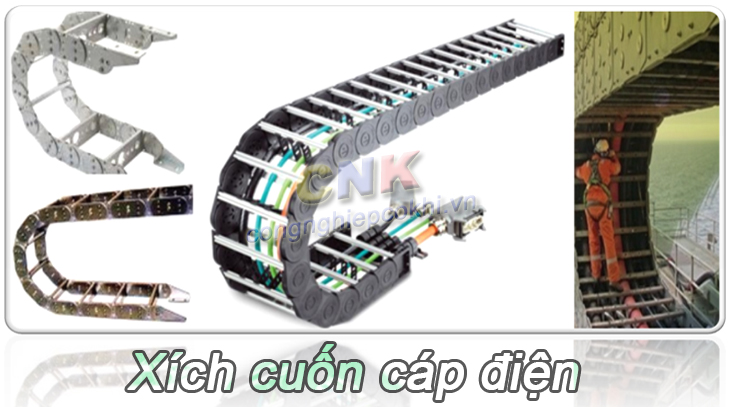 Xích cuốn cáp điện
