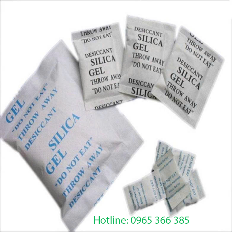 Gói hút ẩm Silicagel, vỏ giấy