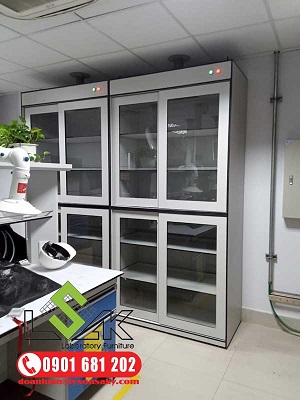 Tủ Đựng Hóa Chất Cửa Lùa