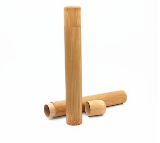 Hộp đựng bàn chải đánh răng bằng tre