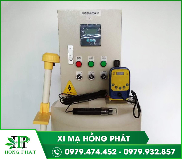 Bộ máy thêm hóa chất tự động