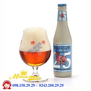 Bia Delirium Argentum 750 ml