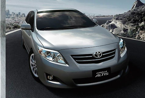 Cho thuê xe 4 chỗ Altis