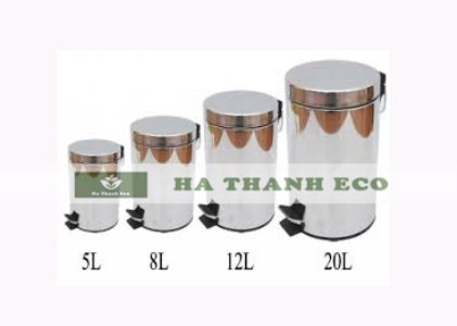 Thùng rác inox đạp chân