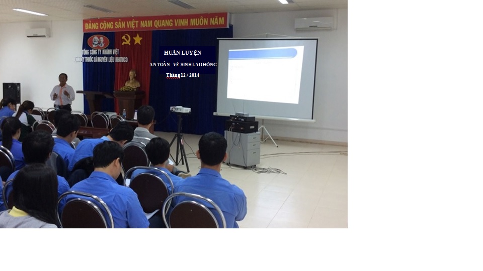 Huấn luyện an toàn vệ sinh lao động