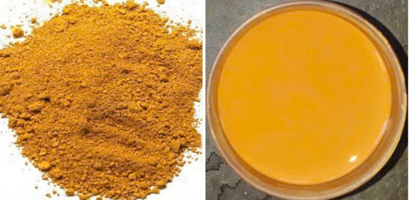 Bột màu oxit sắt vàng