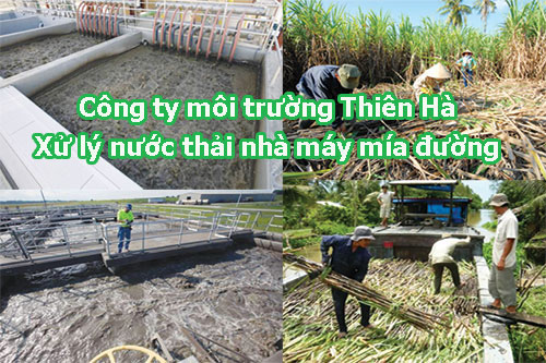 Xử lý nước thải nhà máy mía đường