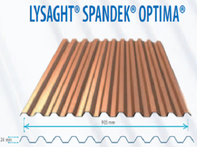 Tôn lợp liên kết vít LYSAGHT® SPANDEK® OPTIMA®