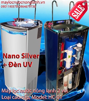 Máy lọc nước 2 vòi nóng lạnh HCO HC-01
