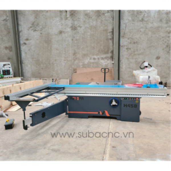 Máy cưa bàn trượt 2 lưỡi