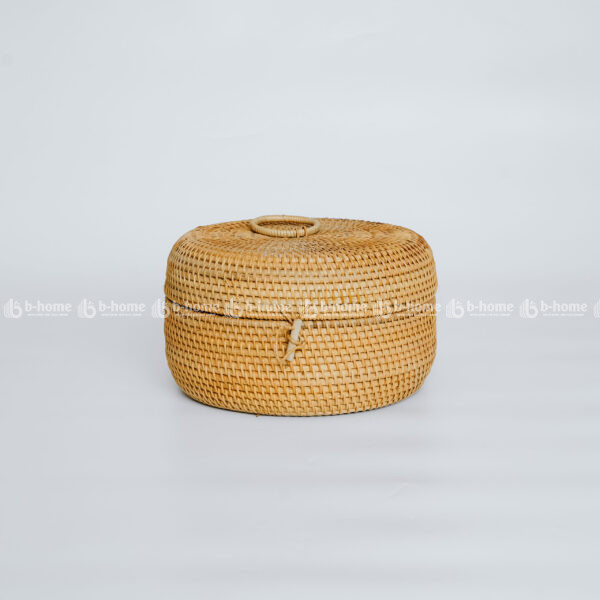 Giỏ mây đan thủ công