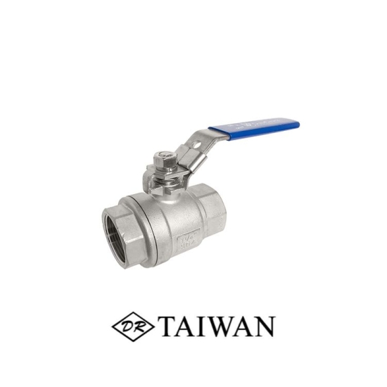 Van bi inox 2 mảnh nối ren