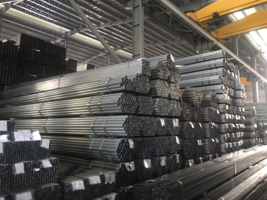 Thép ống tròn mạ kẽm