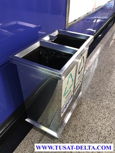 Thùng rác inox
