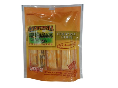 Phô mai que Colby Jack hiệu California Select Farms