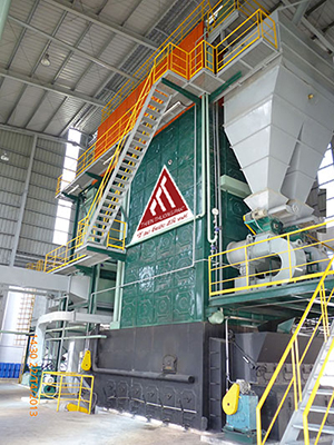 Nồi hơi đốt trấu