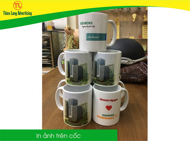 In ảnh trên cốc