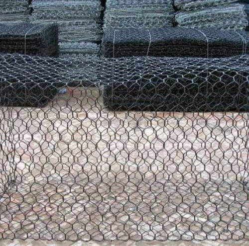 Rọ đá mạ kẽm nặng bọc nhựa PVC