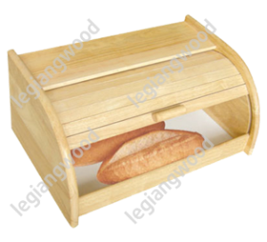 Thùng Bánh Mì Gỗ Cao Su