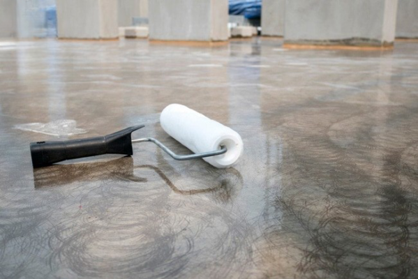 Thi công sơn epoxy giả đá