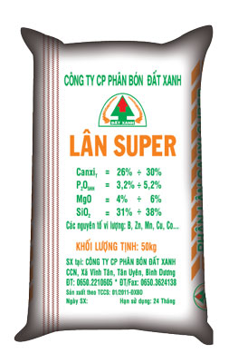 Phân bón Đất Xanh - Lân Super