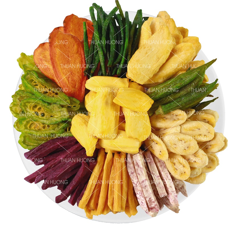 Rau củ sấy giòn